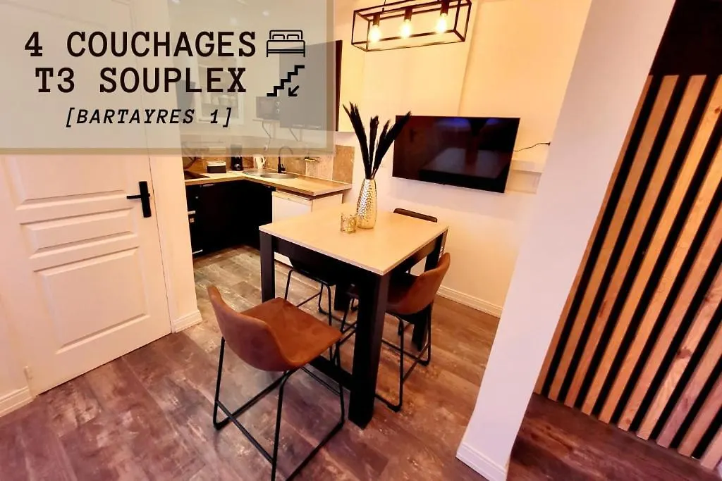 לורדה Le Bartayres 1 T3 En Souplex, Terrasse, Centrale 0*,  צרפת