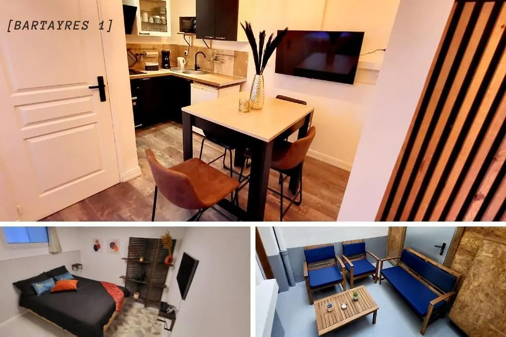 Le Bartayres 1 T3 En Souplex, Terrasse, Centrale Lourdes France